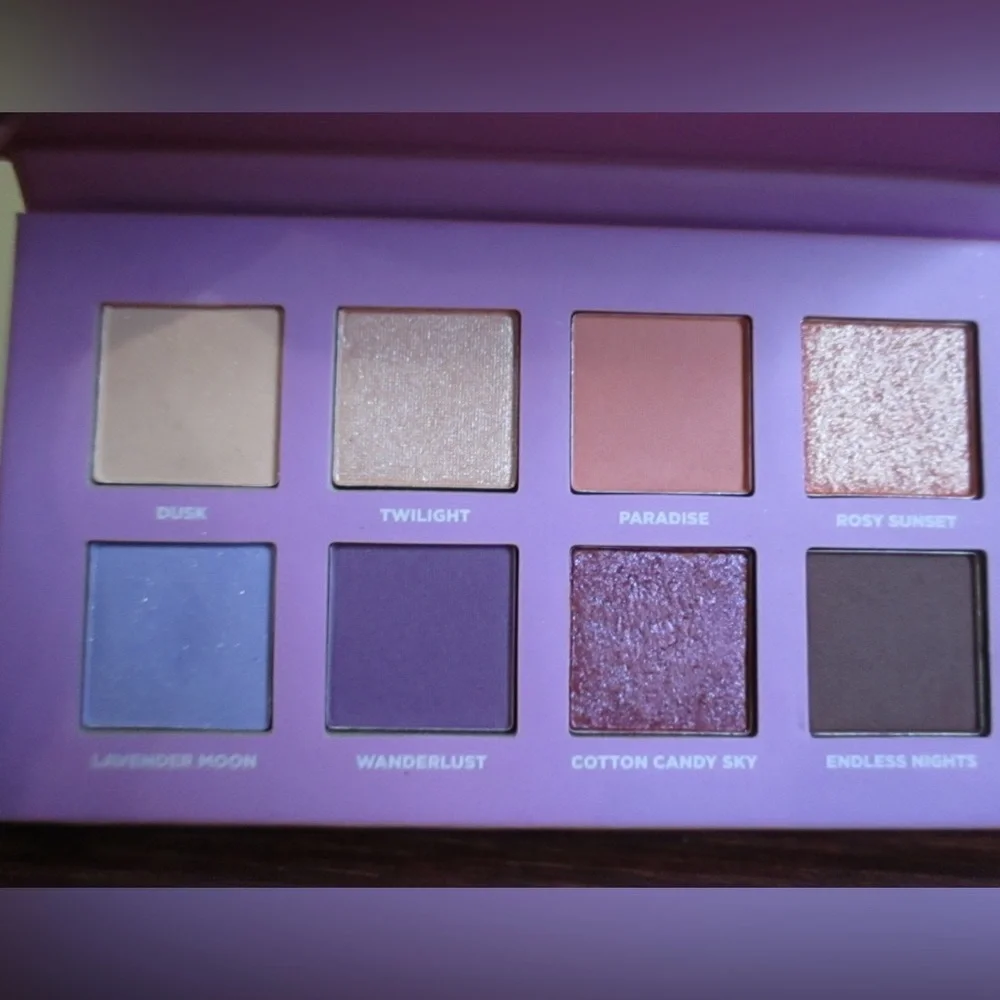 Ulta Beauty Violet Hour Eyeshadow Palette and Lip Gloss Set